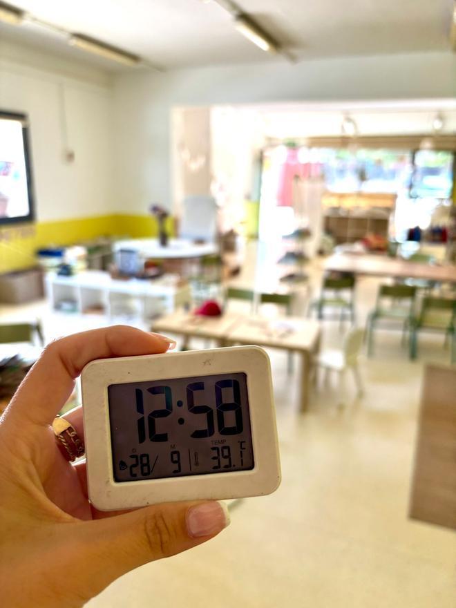 Los alumnos gerundenses "sobreviven" al calor extremo en aulas que superan los 39 grados: "No se puede aprender con el cerebro tan caliente"
