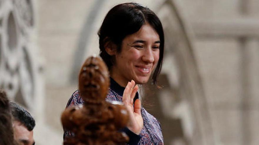 Nadia Murad Basee, una de las premiadas.