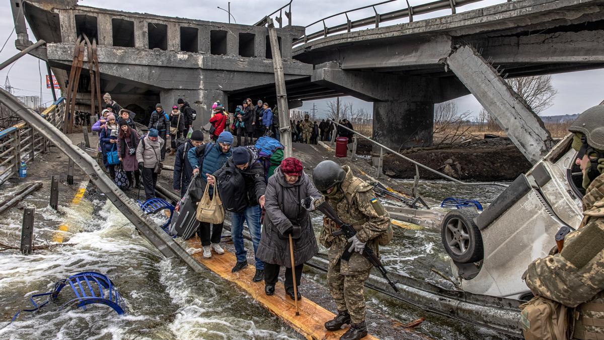 Crisis de refugiados en Ucrania