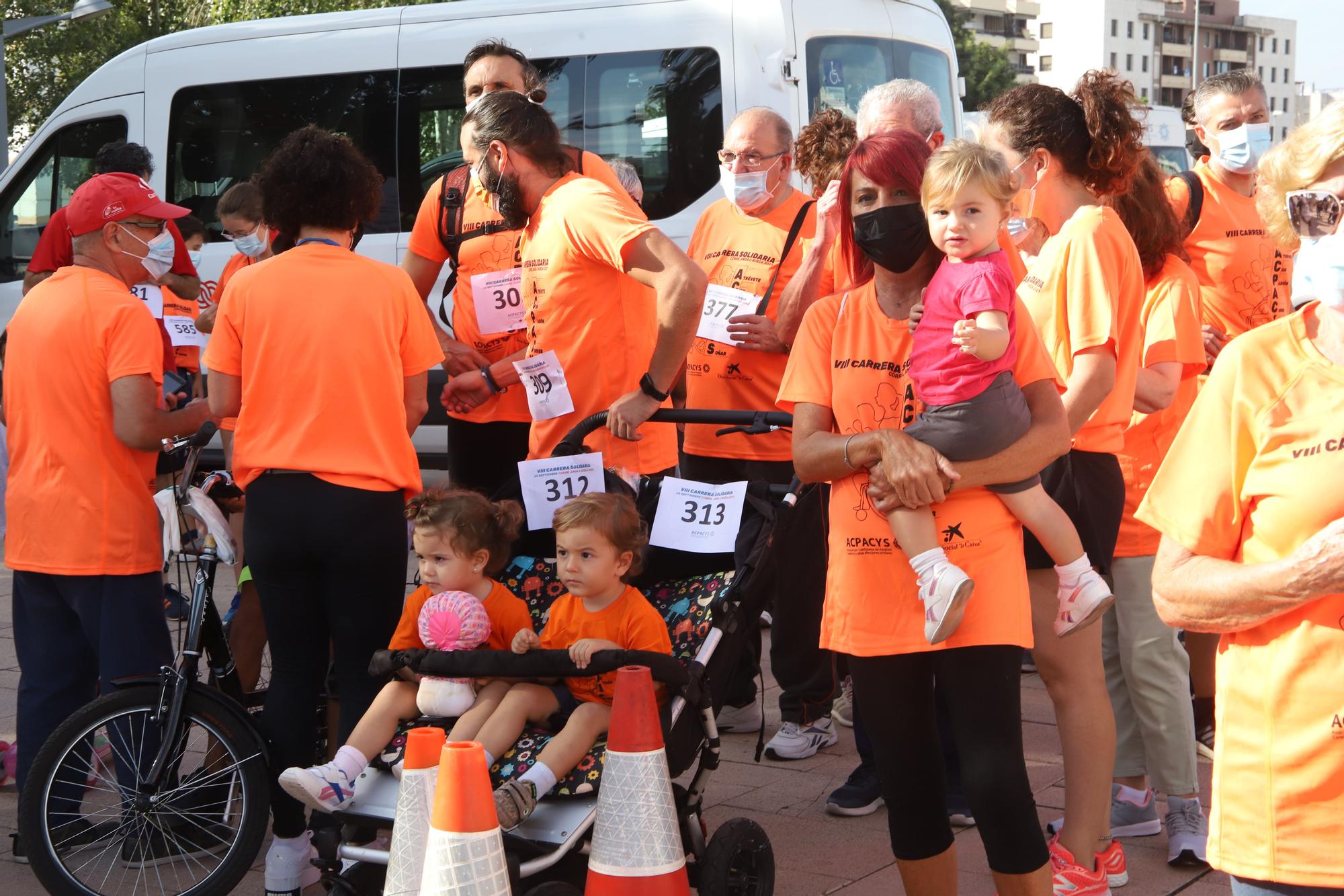 Las imágenes de la carrera solidaria de Acpacys