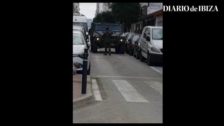 El Ejército llega a Ibiza