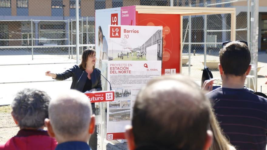 Ranera (PSOE) propone transformar la explanada de la Estación del Norte en un corredor comercial y cultural