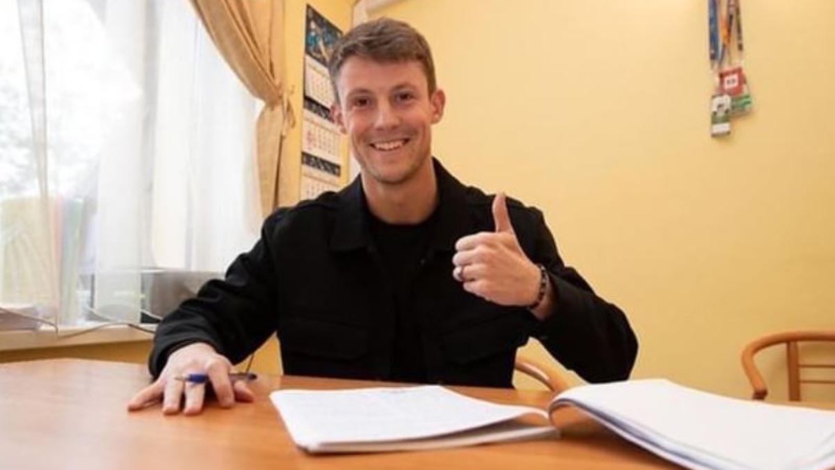 Marc Gual firmó en el mercado de invierno por el Dnipro de Ucrania.