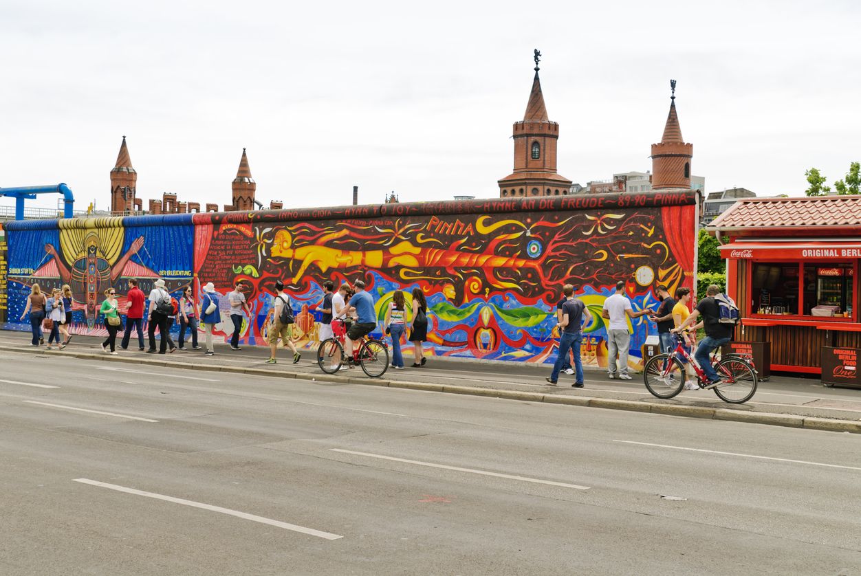 El Muro es siempre una de las paradas obligatorias en cualquier visita a Berlín.