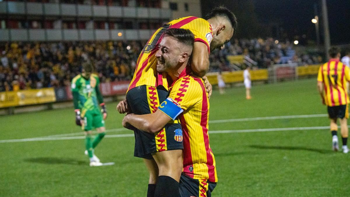 El Sant Andreu eliminó al Mirandés en la primera ronda de la Copa