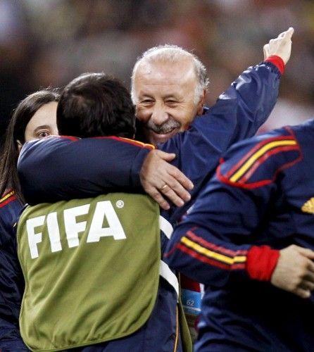 Cinco años de Vicente del Bosque en la selección española.