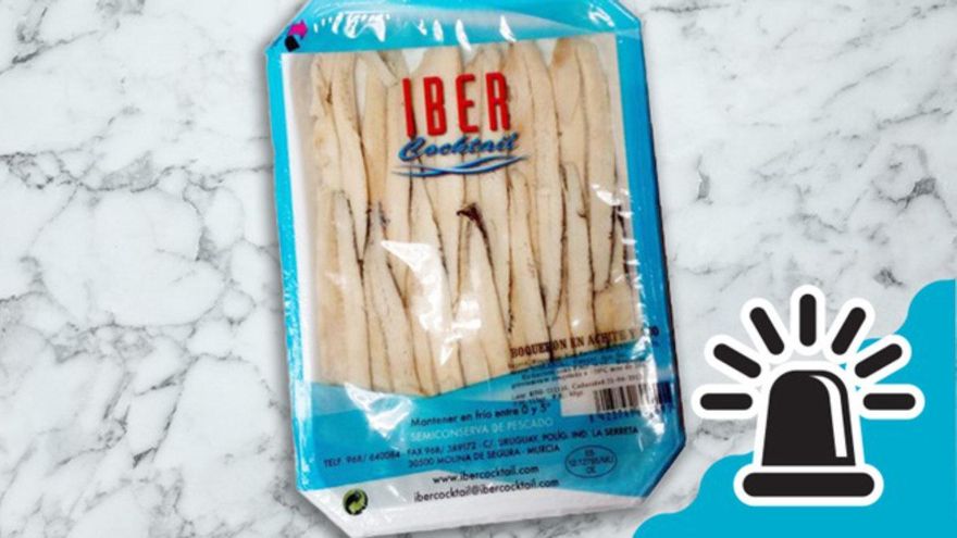 Alerta sanitaria: retiran boquerones en aceite por presencia de listeria en la Comunidad Valenciana y Murcia