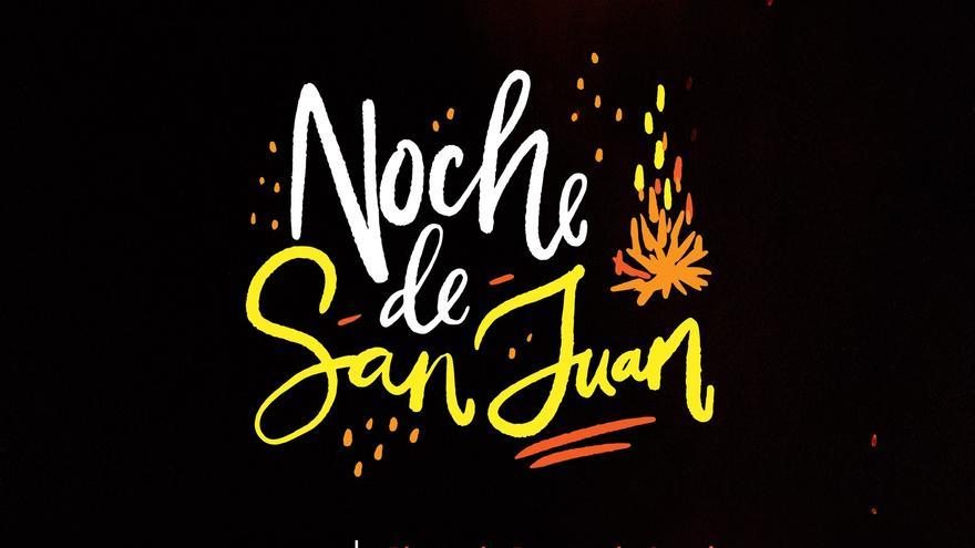 Santiago del Teide celebrates the magical night of San Juan on the beach of Puerto de Santiago
