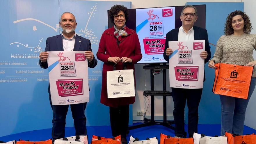 Presentación de la campaña de ‘Black Friday’ de Puerto Lumbreras.