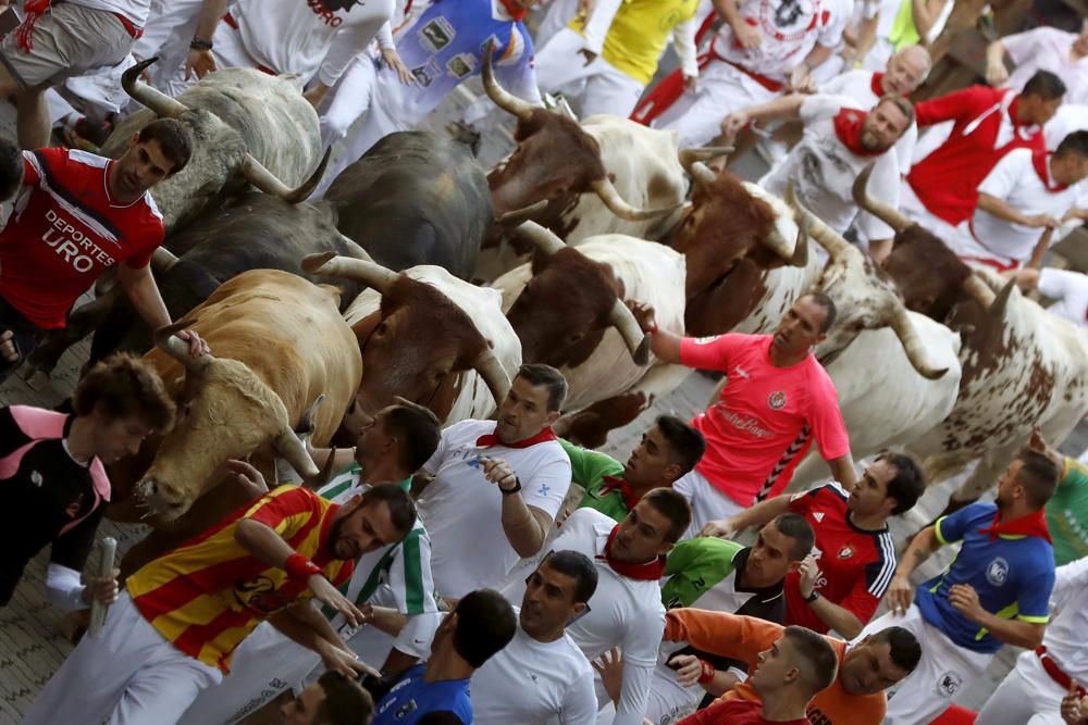 Primer encierro de Sanfermines 2017