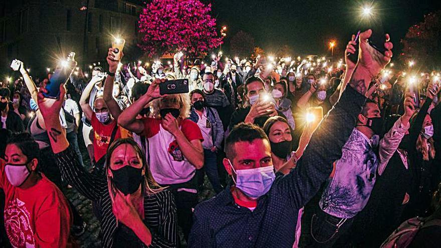 Tanxugueiras, sorpresa del único concierto de Rayden en Galicia | ROCÍO CIBES