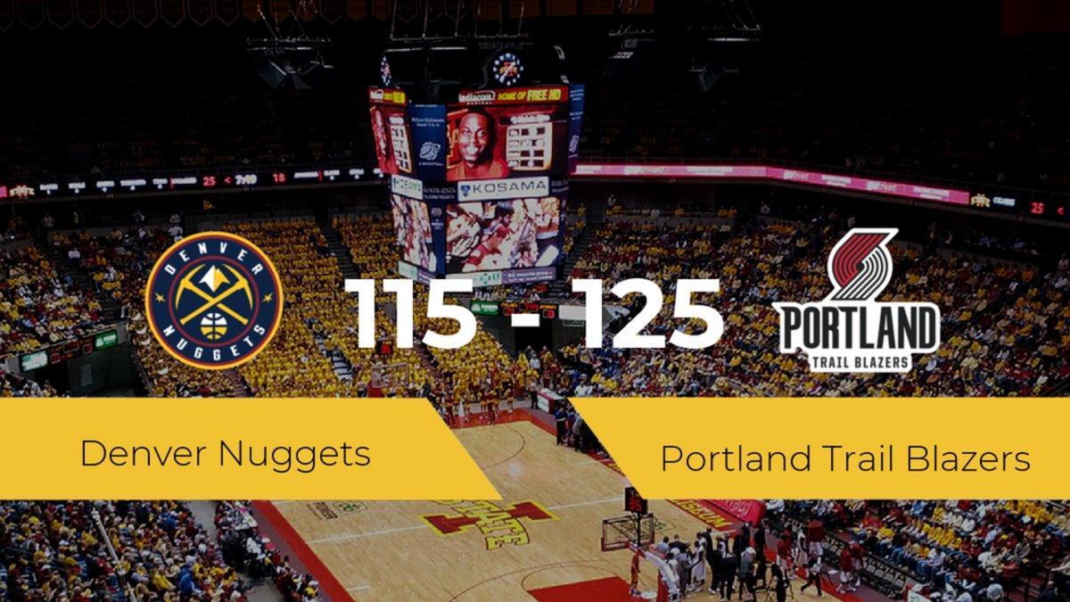 Portland Trail Blazers derrota a Denver Nuggets por 115-125