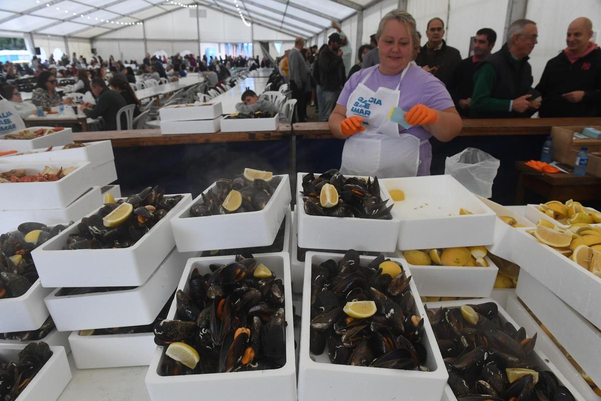 Fiesta da Centola de Lorbé, en Oleiros