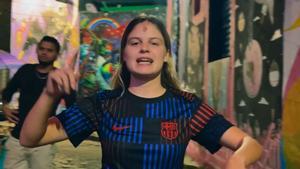 Mushkaa es una enamorada del Barça.