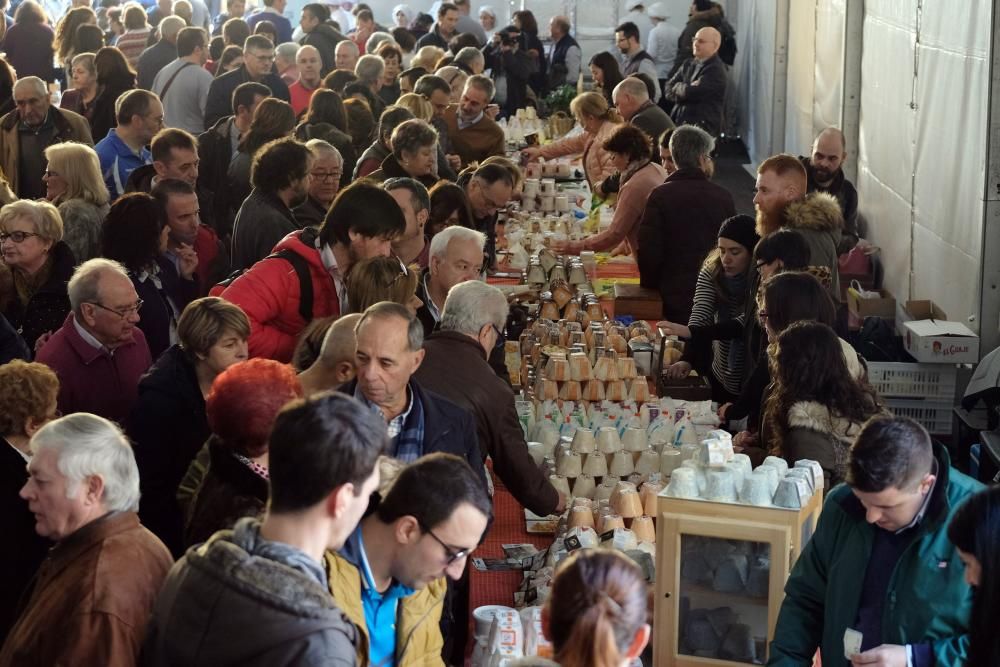 Certamen de queso afuega'l pitu en Morcín