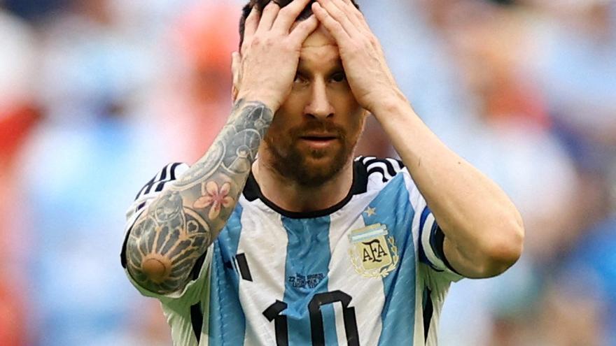 Argentina i Messi arrenquen el Mundial amb una patacada contra l&#039;Aràbia Saudita (1-2)
