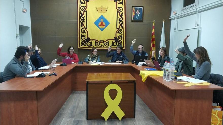 Ple municipal en què es va aprovar el canvi de gestió