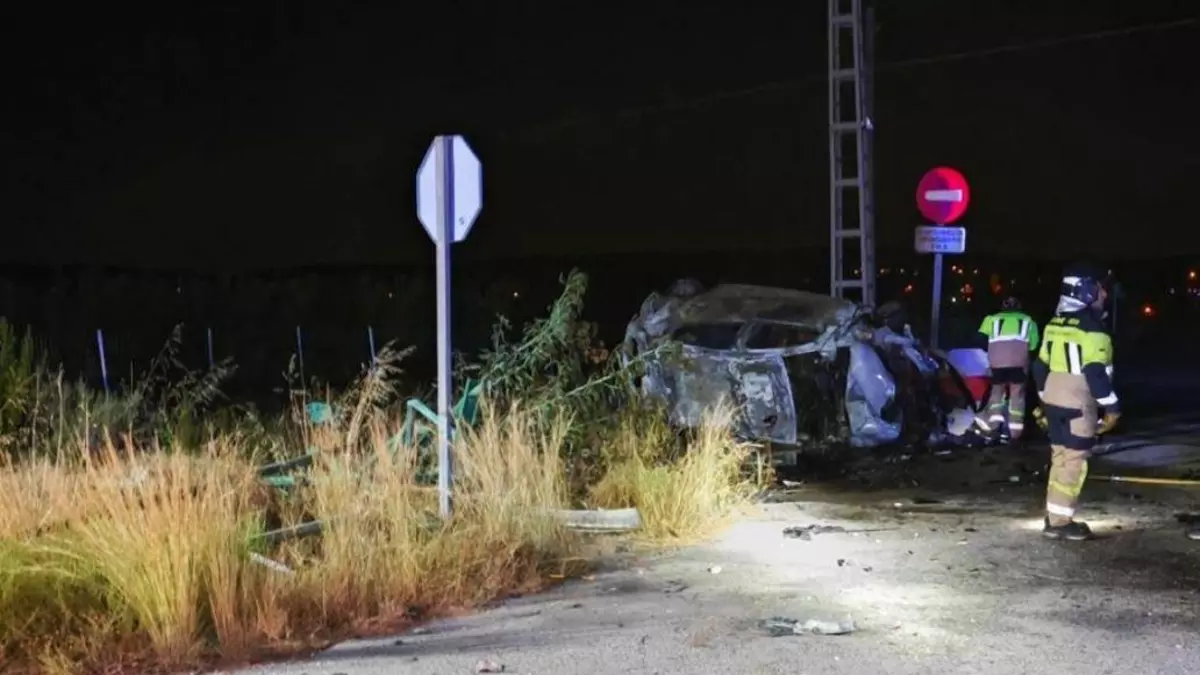 Un fallecido y un herido en un accidente de tráfico en Fortuna