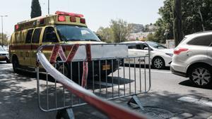 Archivo - Una ambulancia en Jerusalén, Israel (archivo)
