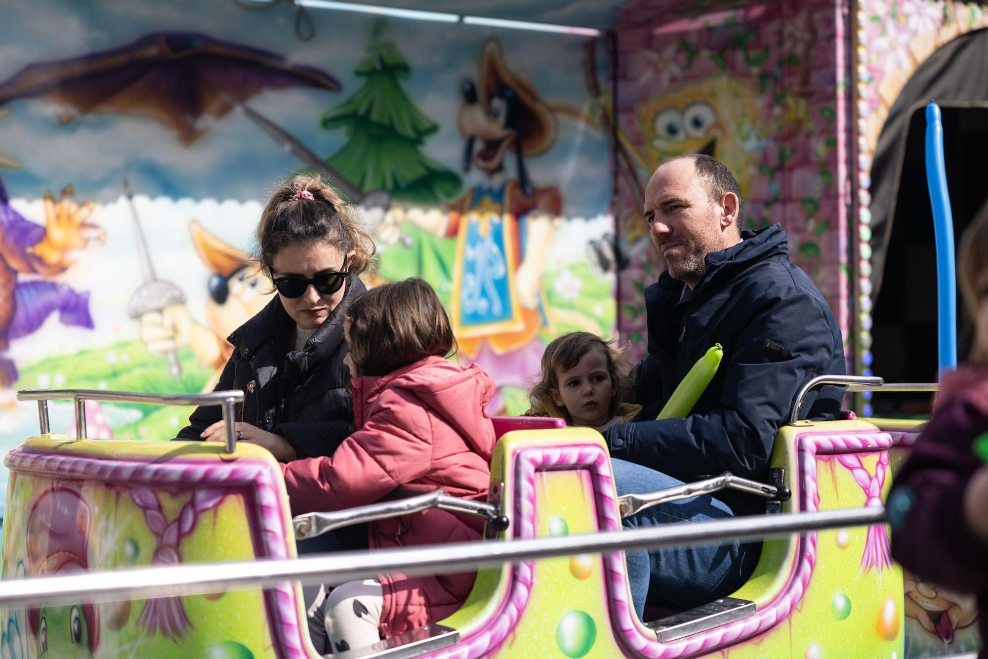 Las ferias vuelven a llenarse en el Tío Jorge tras un año de ausencia