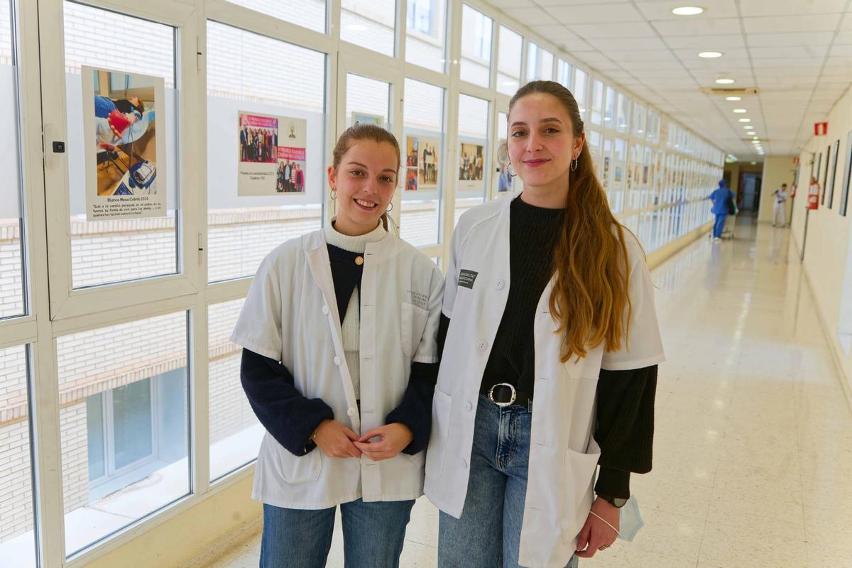 Alumnas de Publicidad y Periodismo han hecho prácticas en el Hospital General.