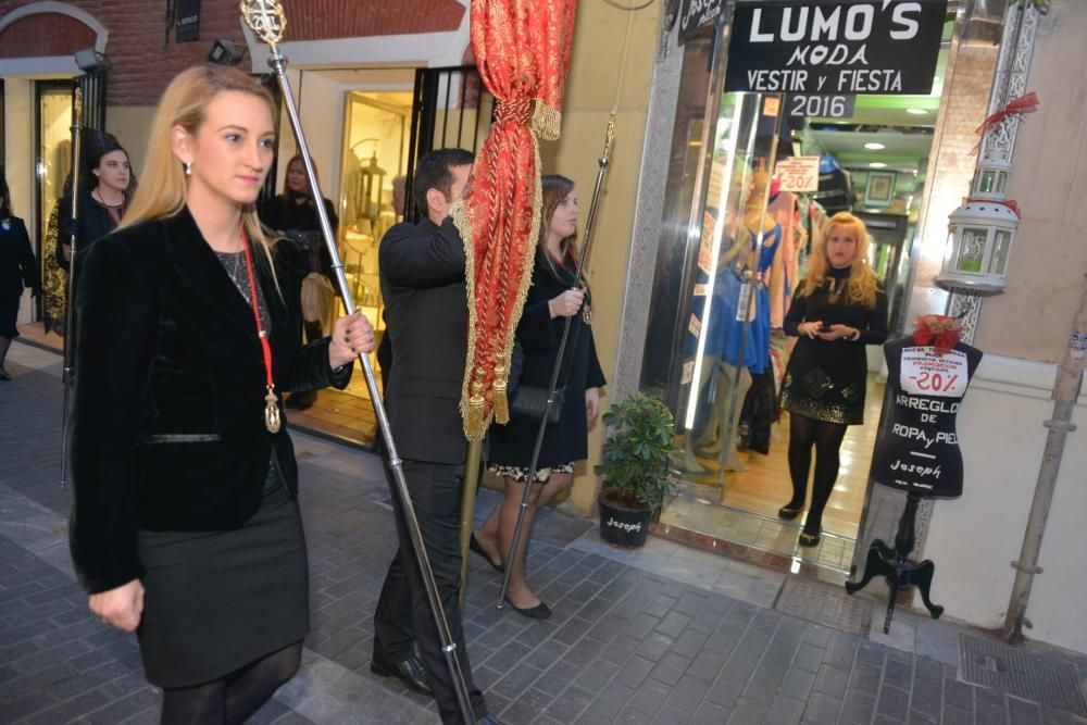 La procesión de la Virgen del Olvido marcha desde San Bartolomé