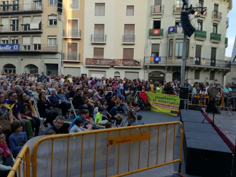 Acte central campanya Manresa pel Sí.