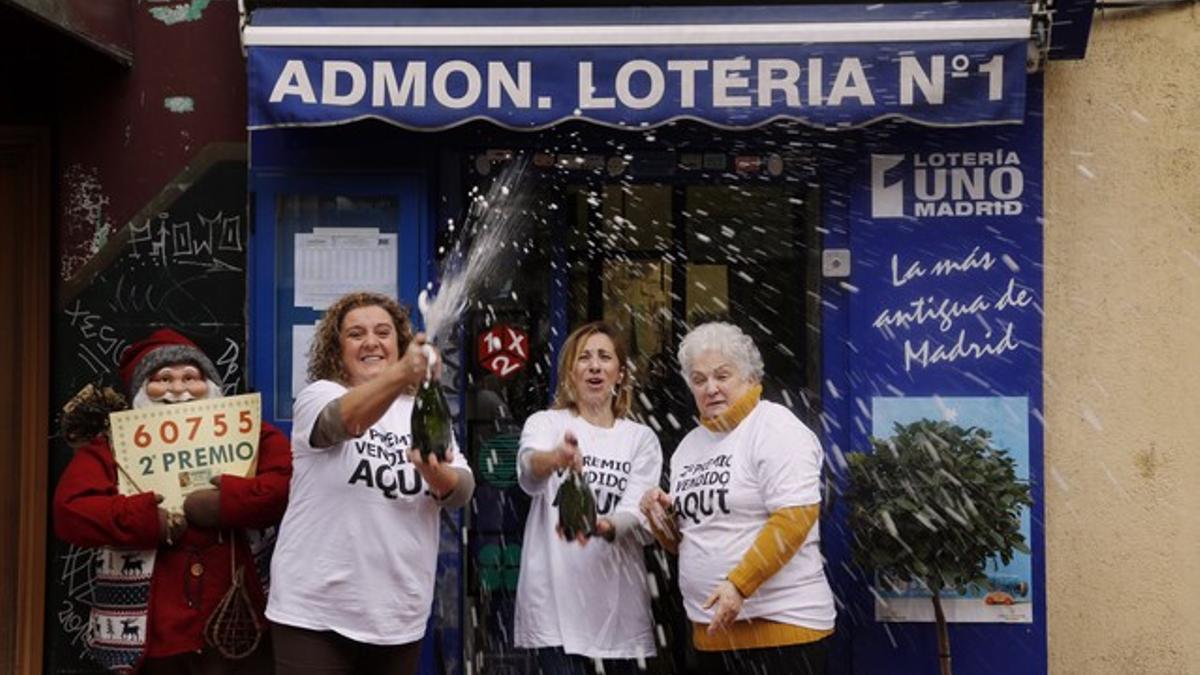 El segundo premio cae eb Madrid