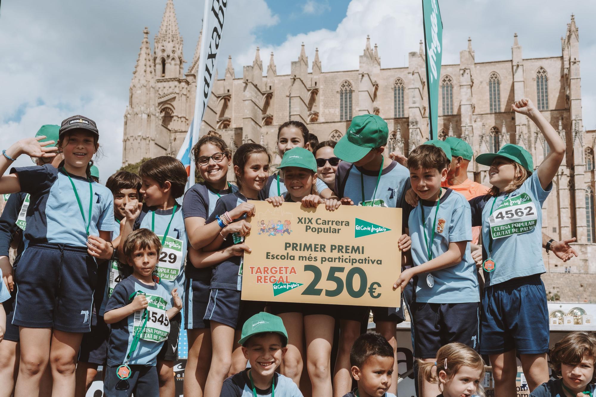 Más de 2000 personas participan en la Cursa Popular El Corte Inglés