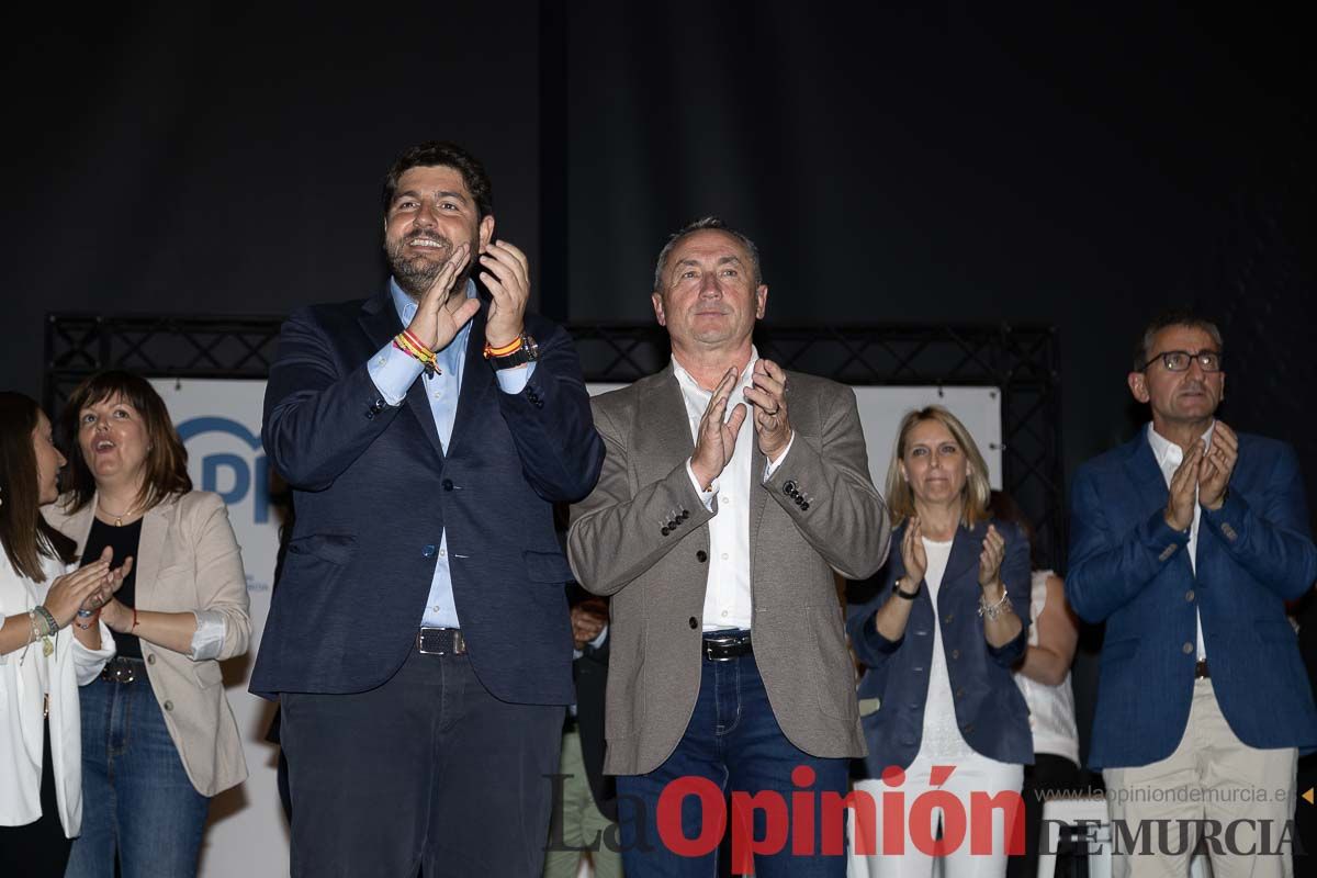 Elecciones 28M: presentación de Juan Soria como candidato del PP a la alcaldía de Moratalla