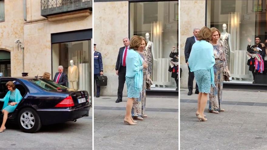 VÍDEO VIRAL: Un dependiente de Zara se vuelve viral con su saludo a la Reina Sofía