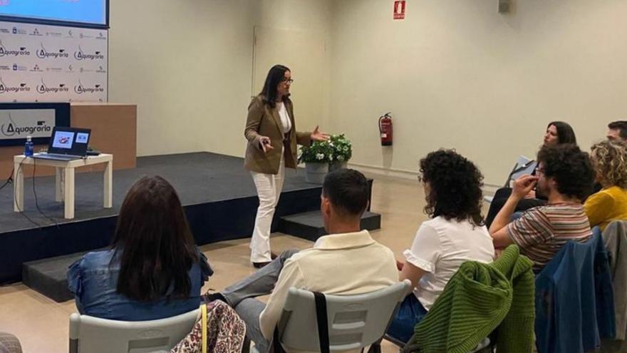 Marta Sierra ofreció una de las últimas charlas. | SERVICIO ESPECIAL