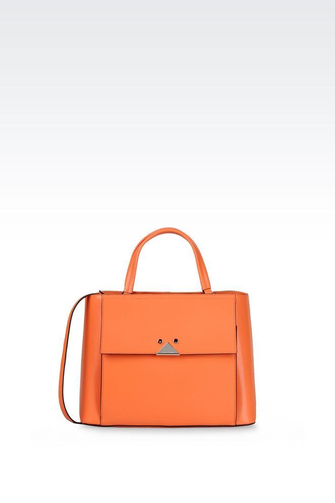 Bolso en naranja, Emporio Armani