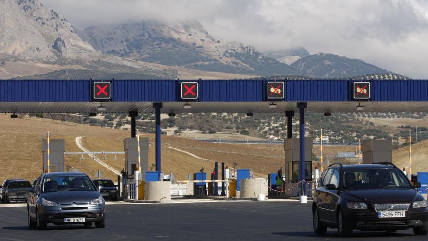 Imagen de la autopista de peaje de Las Pedrizas.