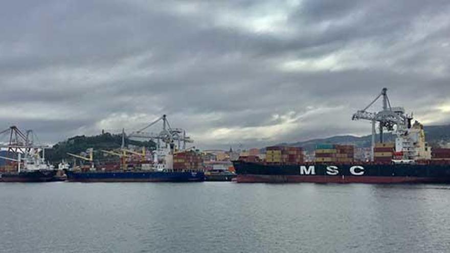 Triple escala de MSC, inédita en la terminal de contenedores