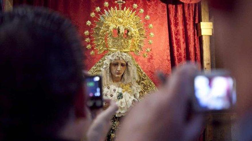 Imagen de la Virgen de la Esperanza.
