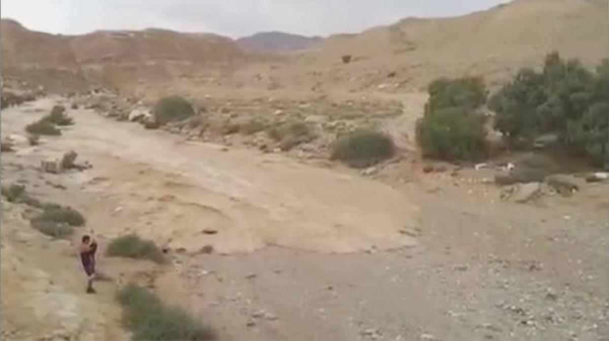 El fenomen natural es deu a les fortes pluges que han castigat la zona.