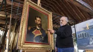 Diego Quevedo cede el retrato de Isaac Peral para su futura exposición en la casa-museo