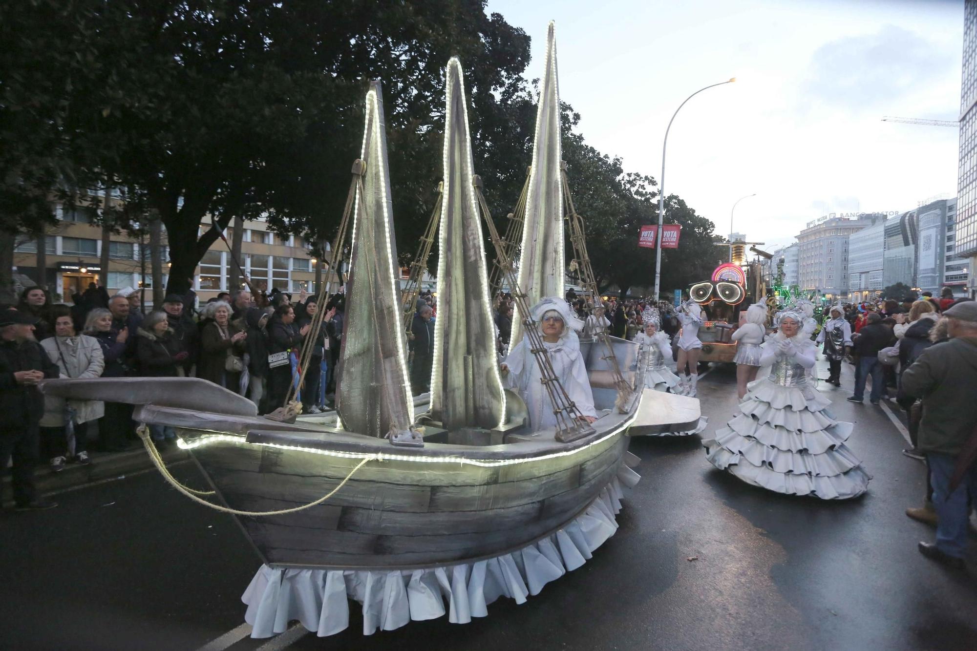 Carnaval A Coruña 2024: Desfile de comparsas y carrozas