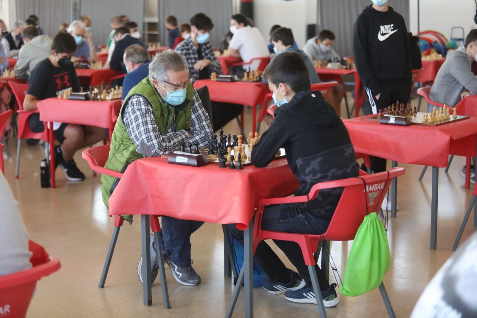El Olivar acoge el XVI trofeo Ibercaja Ciudad de Zaragoza de ajedrez