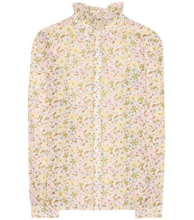Alexa Chung para Mytheresa, camisa de flores