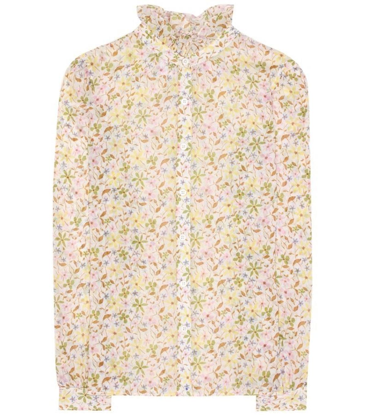 Alexa Chung para Mytheresa, camisa de flores