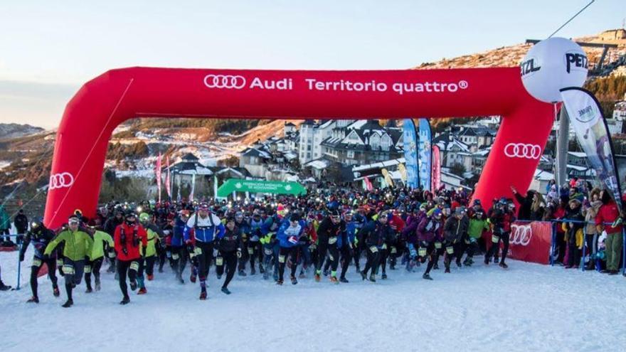 La carrera se celebró en Sierra Nevada y tuvo a 800 corredores en la línea de salida.