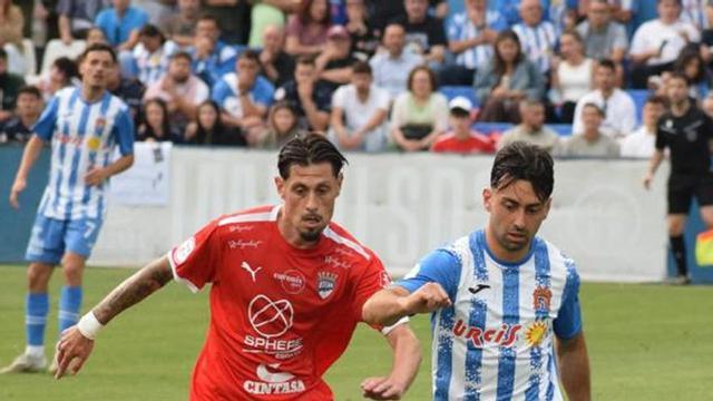 Javi Castedo, en un encuentro con el Águilas. | JAIME ZARAGOZA