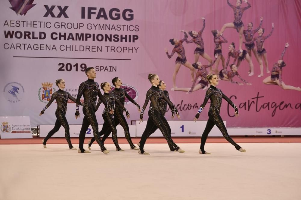 Actuaciones de Cordillera y Ritmica Cartagena, campeones del mundo