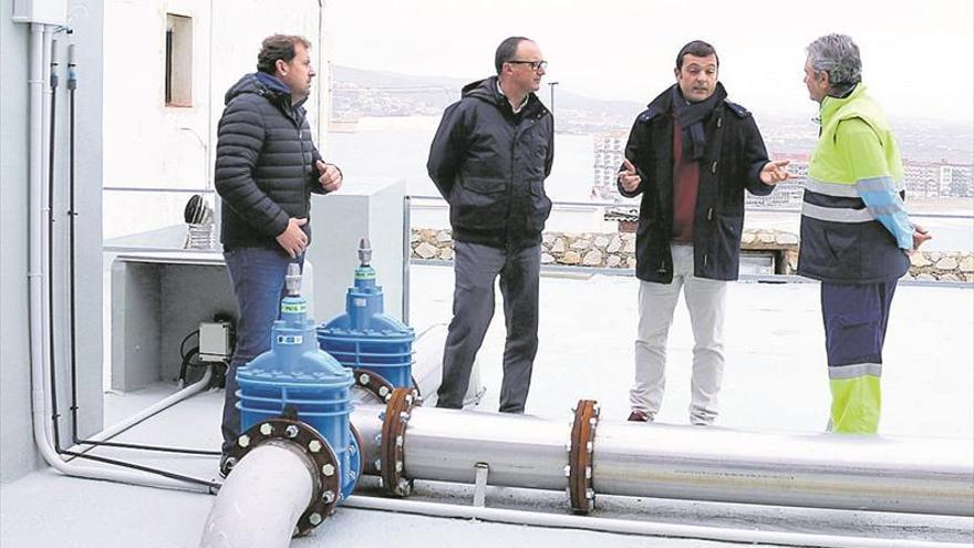 Peñíscola suma un nuevo depósito de agua para garantizar el servicio