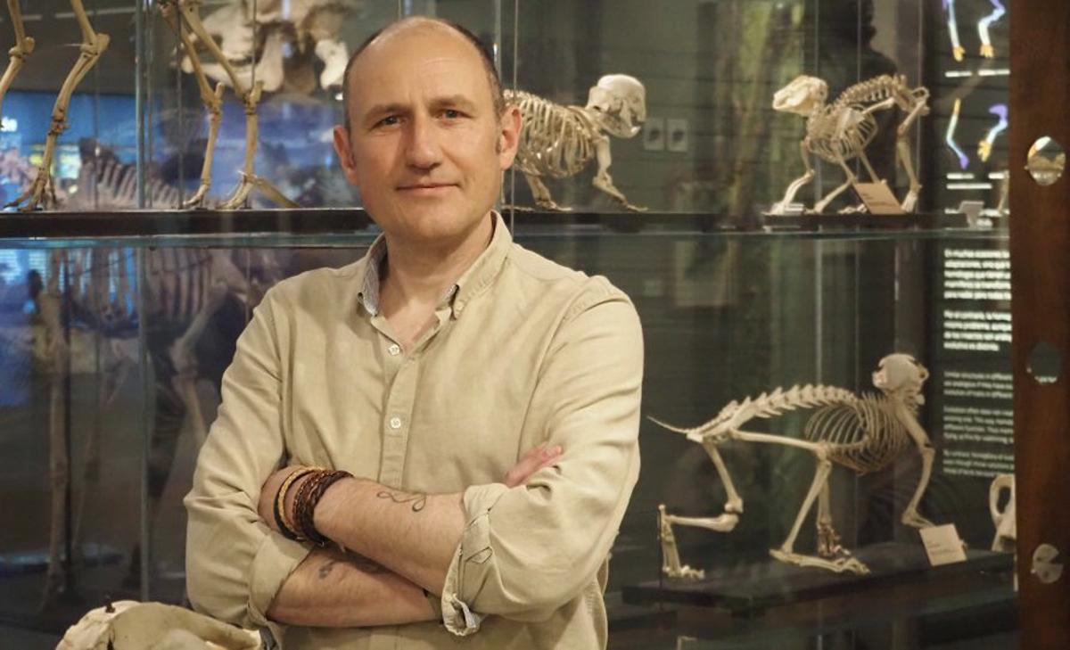 El investigador Emiliano Bruner.