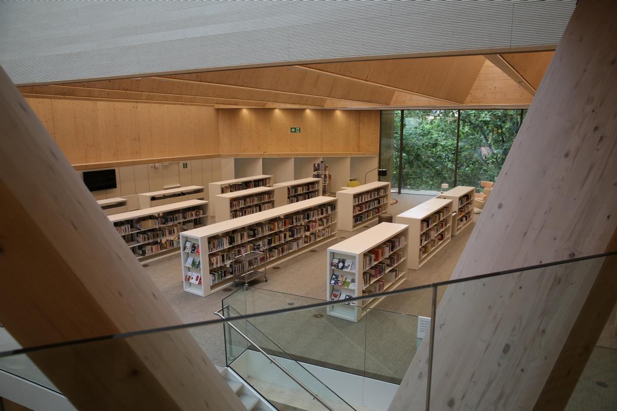 La nueva biblioteca García Márquez, en Sant Martí de Provençals, en un edificio espectacular