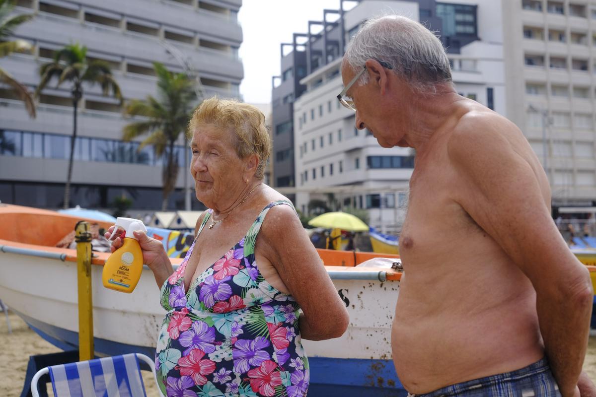 Jornada de playa en Las Canteras