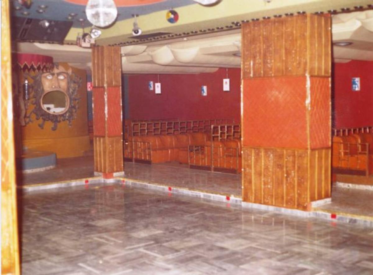 Pista de baila de la Kabuki de Totana.
